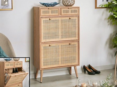 خزانة خشب احذية